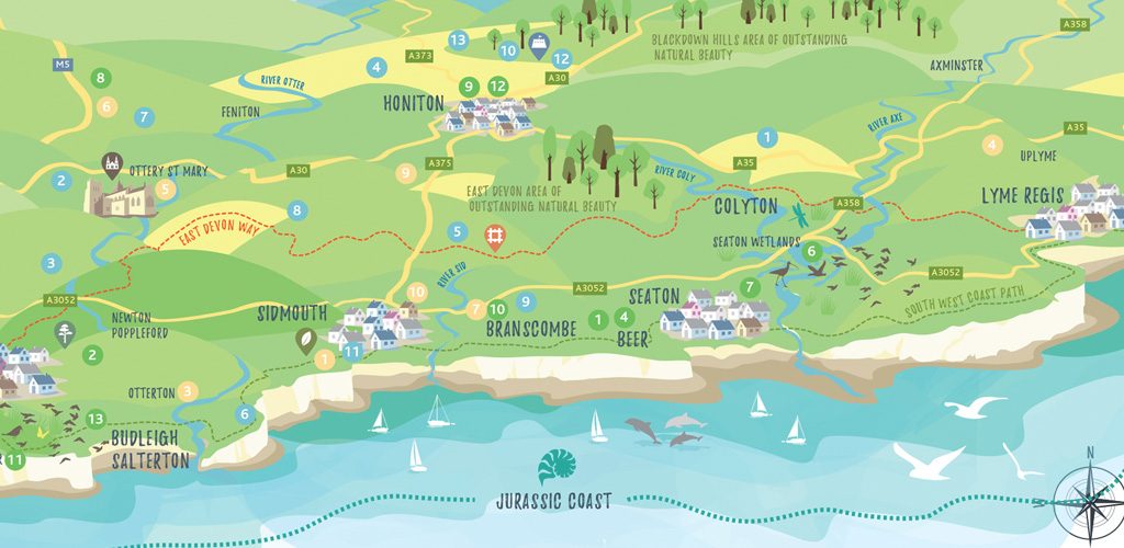 illustration of East Devon