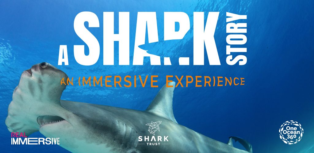 Poster advertising the film A Shark Story.